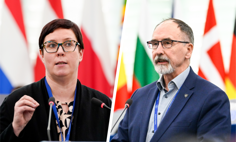 Pekka Toveri ja Merja Kyllönen neuvottelevat Verkkojen Eurooppa -rahoituksesta – tavoitteena Suomen turvallisuutta ja arkea parantavat yhteydet